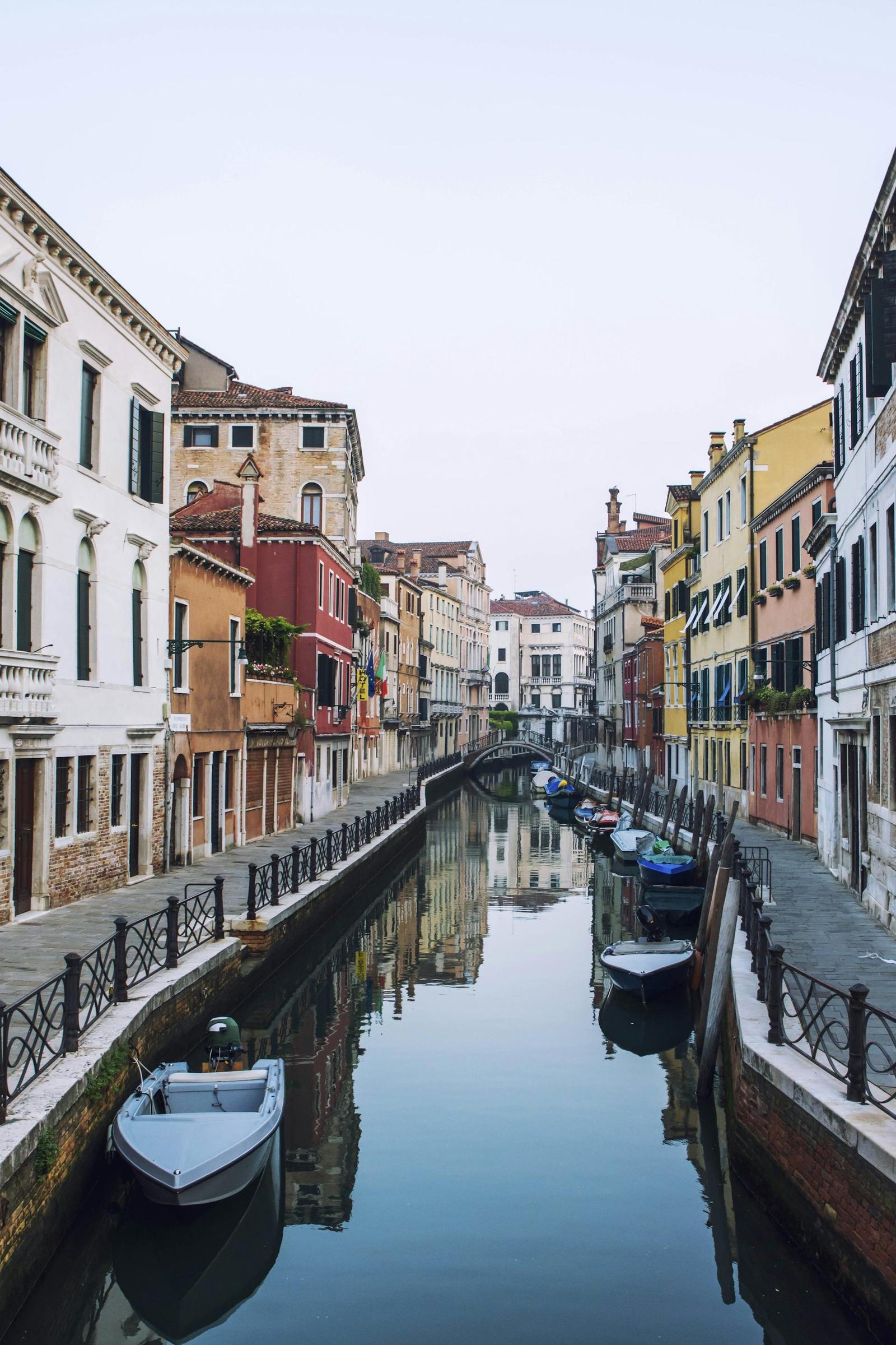 A quiet canal in Venice